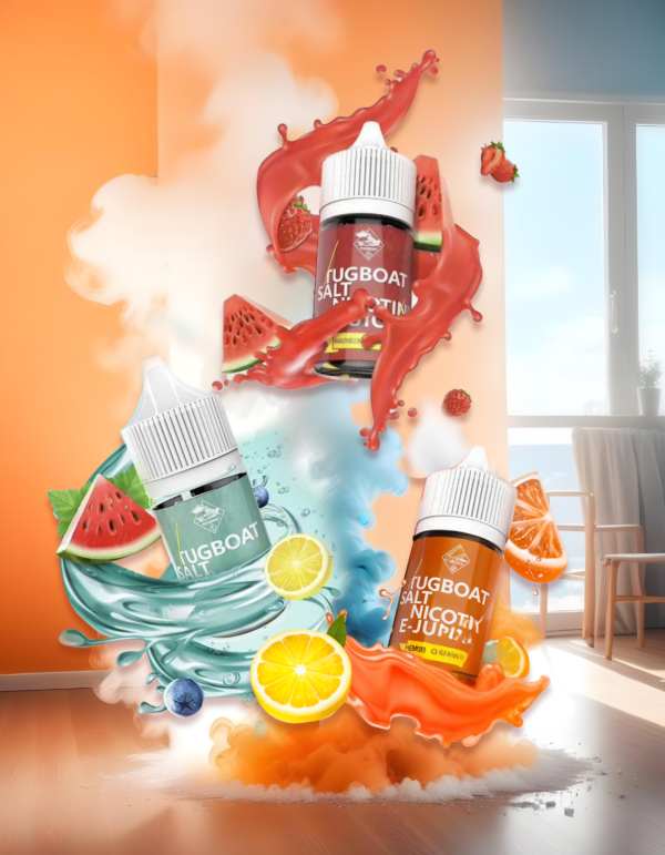 【新拖船煙油】鹽系列 TUGBOAT 30ML/50MG 小煙煙油