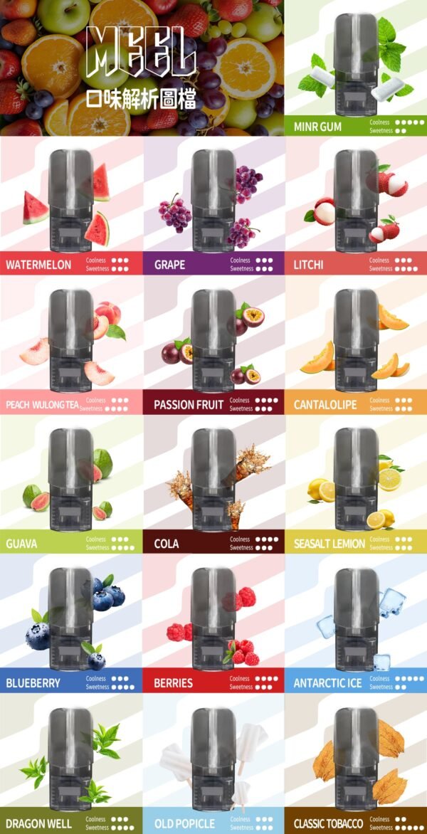 【MEEL煙彈】 一代封閉式煙彈 通用RELX,SP2等一代主機