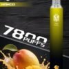 【爅嘶一次性電子煙 新款大容量7800 Puffs】 拋棄式電子煙 香度提高30%