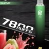 【爅嘶一次性電子煙 新款大容量7800 Puffs】 拋棄式電子煙 香度提高30%