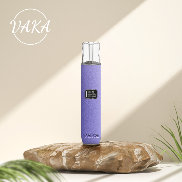 【VAKA皮革主機】兩段式調節 |LED顯示屏換彈式主機霧化桿 通用sp2/lana等一代煙彈