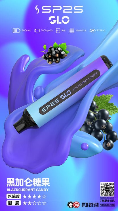 【SP2S拋棄式7000口】-15種口味8ml/新手可入 sp2s Puffs一次性7000口霧化棒