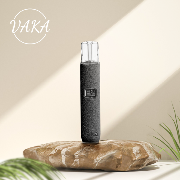 【VAKA皮革主機】兩段式調節 |LED顯示屏換彈式主機霧化桿 通用sp2/lana等一代煙彈