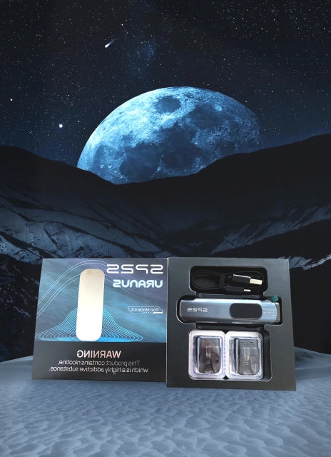 【SP2S 天王星注油主機套裝】LCD 彩色顯示屏｜附贈 2 顆空倉｜高功率多檔調節