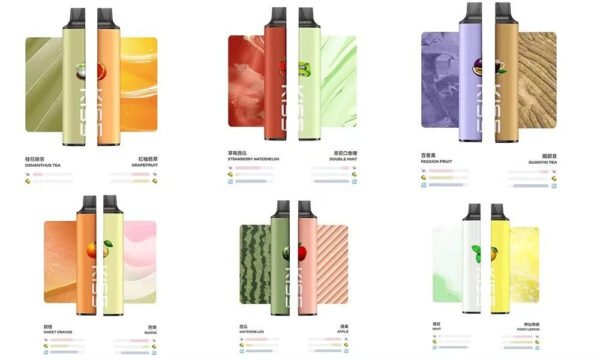 【KISS凯斯拋棄式】MIX&SHARE kiss磁吸電子煙-大容量6500口拋棄式-KISS一次性電子煙