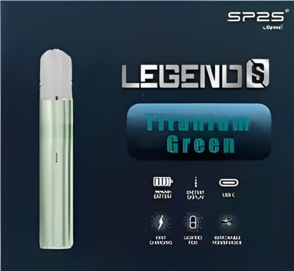 【SP2S Legend S 傳奇版主機】 SP2鈦發光主機全新升級版煙桿-兩檔調節8/9W-底部發光💥 通配一代lana/Sp2s/ilia等一代煙彈