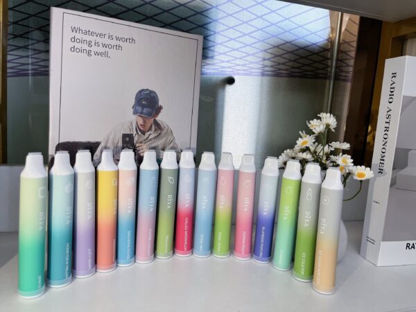 【DIYA叮啞7500口拋棄式】新款叮啞可充電霧化桿-叮啞7500口puffs油倉加長版電子煙-30/50mg