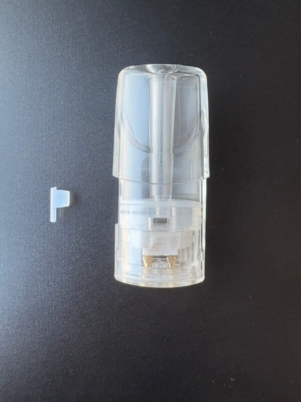 【一代新款側灌油空彈】白色陶瓷芯升級版底座｜重複填充式注油煙彈殼｜現貨秒發