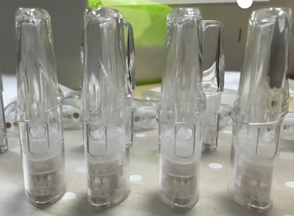 【TUTX 白底側注油空彈】一代通用 2ml 大容量｜可重複填充不漏油｜現貨秒發