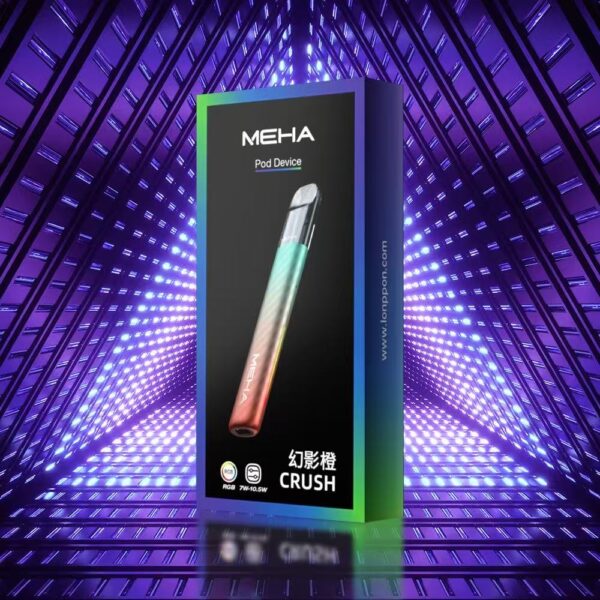 【MEHA Crush 魅嗨五代主機】三檔可調節功率煙桿/7色可選/兩側帶氛圍燈