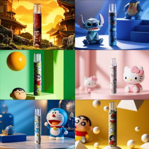 【幸運LUCKIN主機】 限量版卡通煙桿 適配一代煙彈