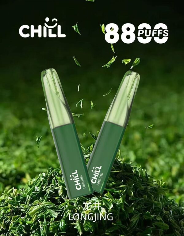 【CHILL8800口拋棄式】一次性8800口puffs電子煙/10種口味