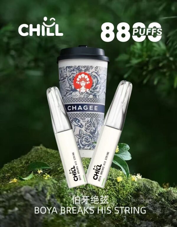 【CHILL8800口拋棄式】一次性8800口puffs電子煙/10種口味