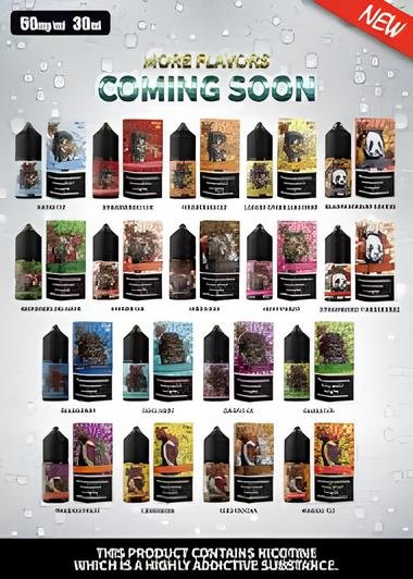 【HEBAT喜貝煙油】小煙油50mg/30ml 水果口味電子煙油