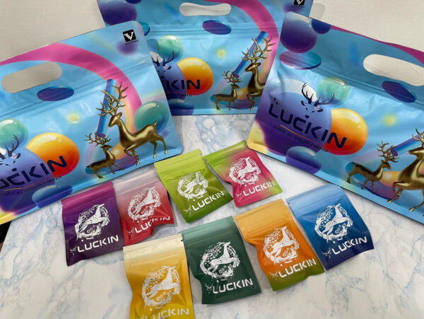 246509_788657 【正版LUCKIN幸運煙彈】 一代七彩發光彈 口感細膩 通配一代主機