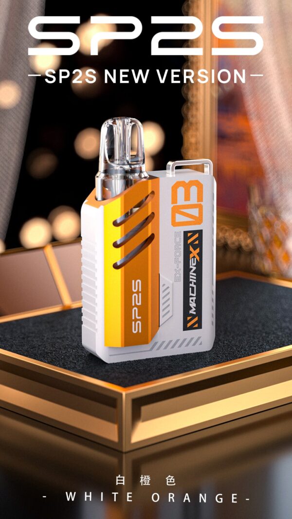 【思博瑞SP2S MAX 矩陣系列主機】 SP2s pod新版方形帶屏換彈式主機套裝 盒子棉網芯電子煙