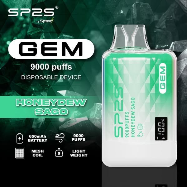 【SP2S 思博瑞抛棄式】-大容量拋棄式- SP2S 9000 puffs 拋棄式