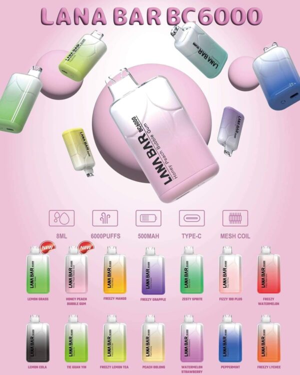 449749223-1198828044422112-62726744712850088-n 【LANA BAR BC 6000口】大容量新款拋棄式6000口-超涼款一次性電子煙