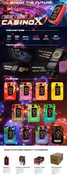 【AONE VAPE CASINO X】 16000口賭場一次性電子煙 原裝正品 俄羅斯轉盤鋼珠設計