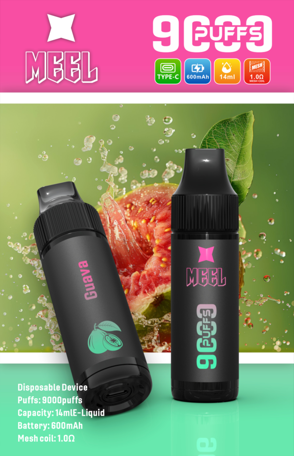 4_4edd40cf-7053-4517-8a4f-1fa96fa85e97 【Meel 9000口拋棄式】 新款puffs電子煙 9種口味