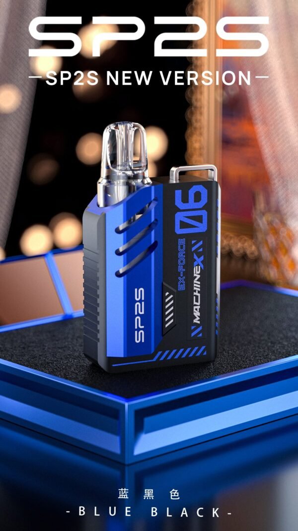 【思博瑞SP2S MAX 矩陣系列主機】 SP2s pod新版方形帶屏換彈式主機套裝 盒子棉網芯電子煙