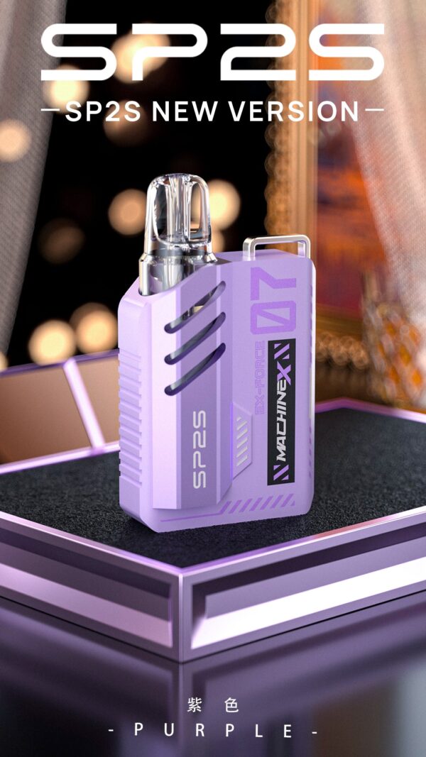 【思博瑞SP2S MAX 矩陣系列主機】 SP2s pod新版方形帶屏換彈式主機套裝 盒子棉網芯電子煙