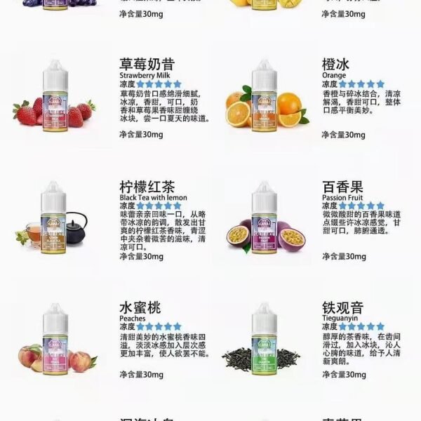 【正品LANA系列煙油】-灌裝油-30ML-30MG-多種口味選擇美滋滋糖果屋