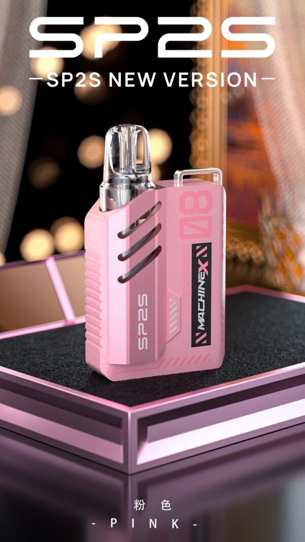 【思博瑞SP2S MAX 矩陣系列主機】 SP2s pod新版方形帶屏換彈式主機套裝 盒子棉網芯電子煙