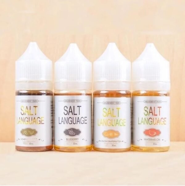 【SALT LANGUAGE 鹽語系列】鹽語系列小煙油 30ML 40MG