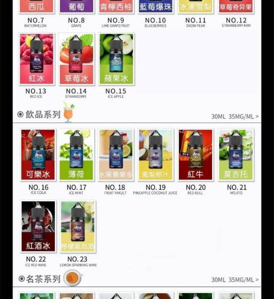 【SPACEMAN太空人煙油🚀】-丁鹽小煙油-電子菸煙油-30ML-35MG-美滋滋糖果屋