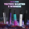 HieverybodyWelcometotheworldofTUTT5TogetmorereviewsofT5wearenowlookingfor5testers-Prize-_5TUTdevicesand20TUTT5podsEachwinnercanget4T5podsNumberofwinners-5__DATE-5th-15thJuly-Enter TUT五代主機-通用五代煙彈多種顏色選擇美滋滋糖果屋