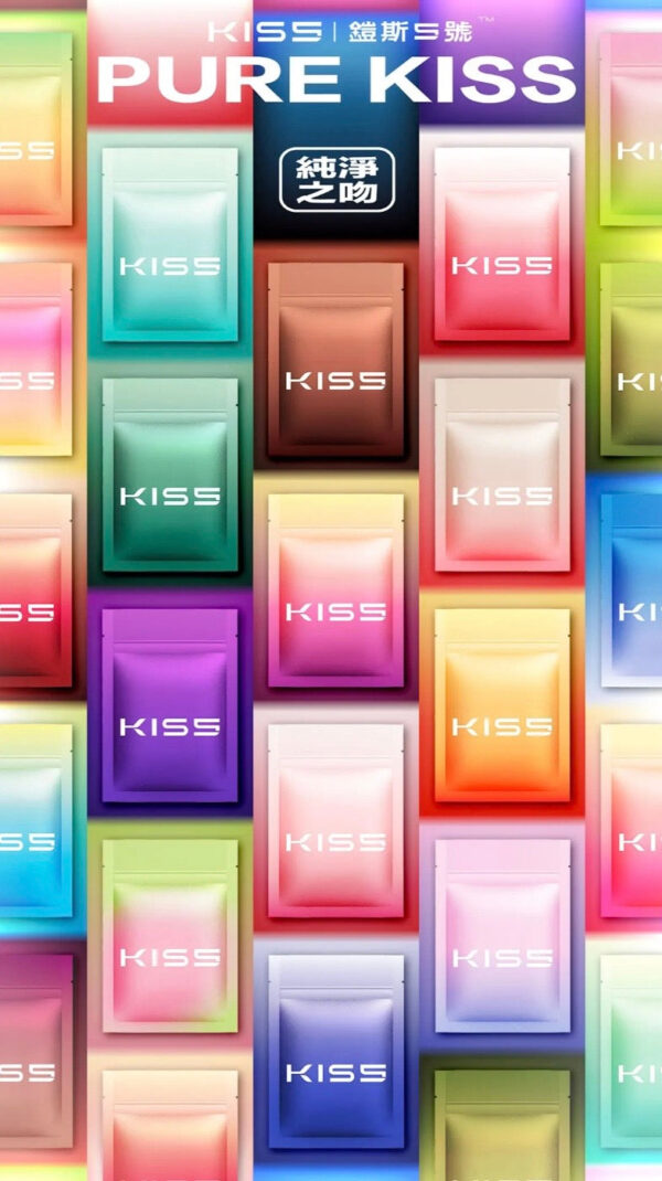 Kiss鎧斯5號煙彈-霧化彈多口味選擇頂級品質通用一代主機美滋滋糖果屋