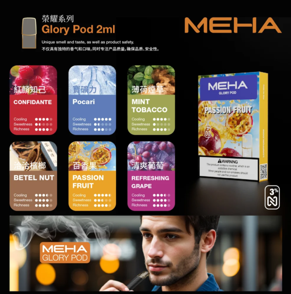 e1753526133988-600x607-1 【MEHA魅嗨五代煙彈】 2.5ml霧化彈 買五盒送一盒