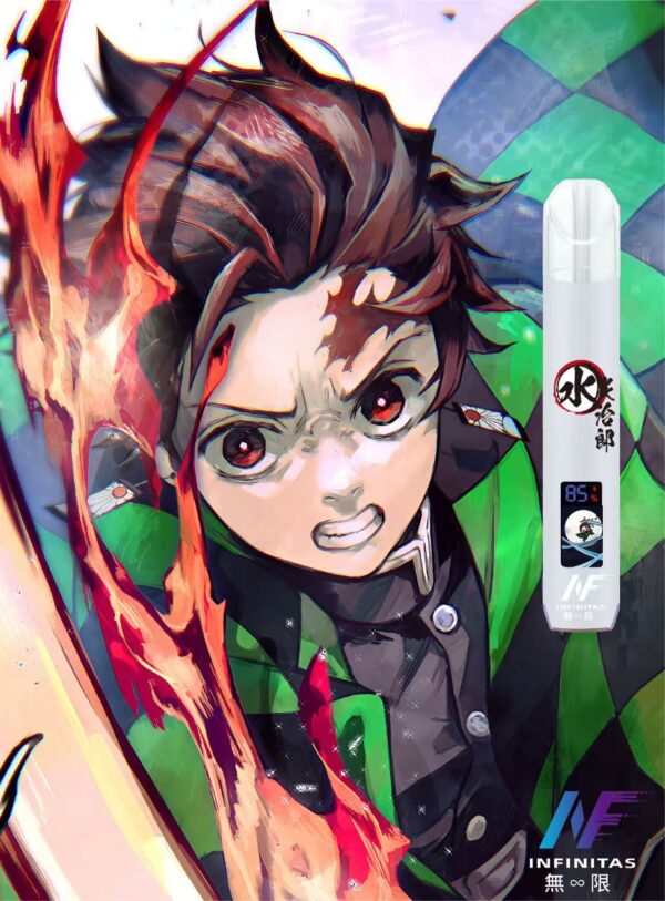 e8ca9677a182d6a9ab8c97fcc661a5ed 【鬼滅之刃電子煙主機 | INF聯名EVO發光款主機】通用一代煙彈