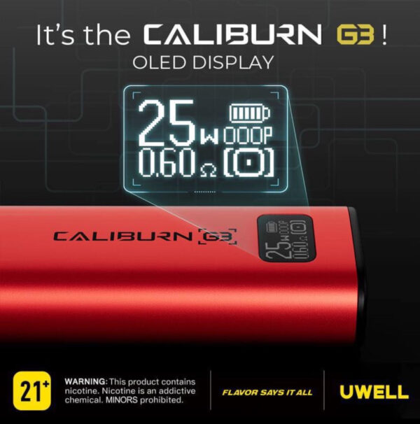 【Uwell 咖哩 G3 主機套裝】注油電子煙桿｜性能全方位升級