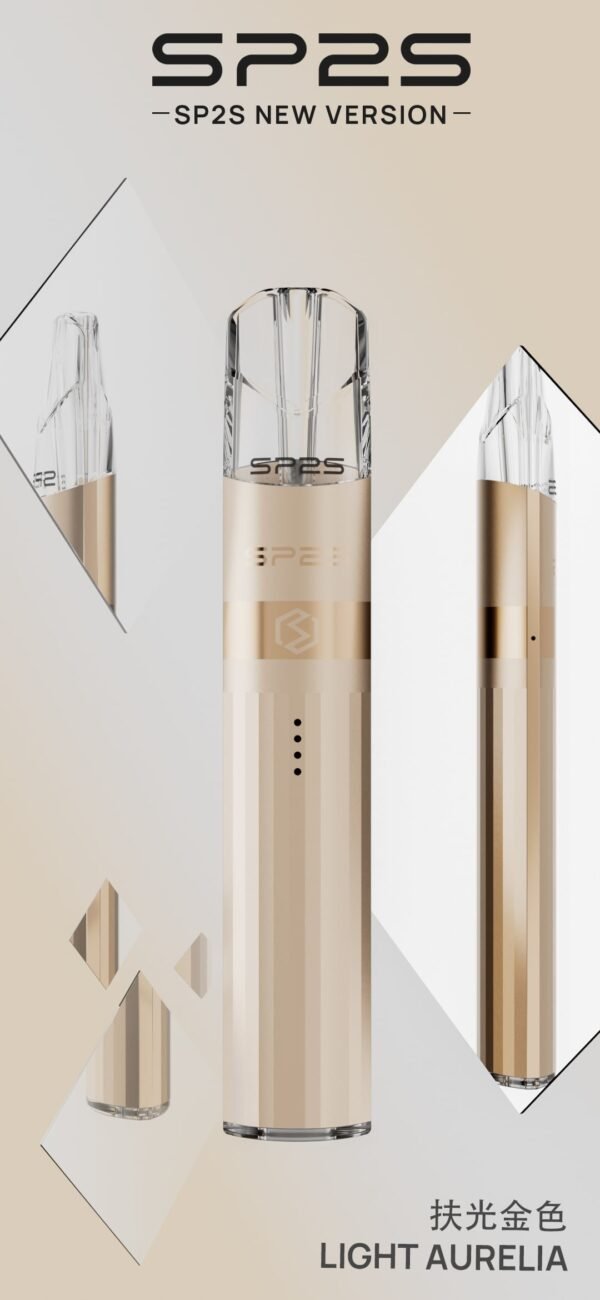 【SP2S Legend S 傳奇版主機】 SP2鈦發光主機全新升級版煙桿-兩檔調節8/9W-底部發光💥 通配一代lana/Sp2s/ilia等一代煙彈